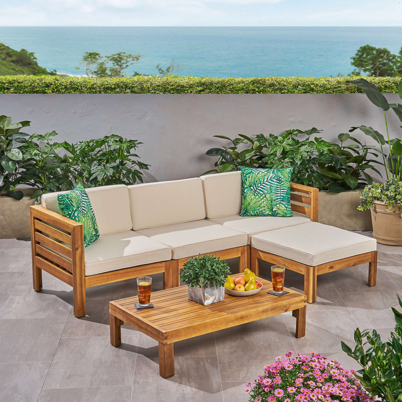 CAMBRIDGE L SHAPE SOFA SET, Beige