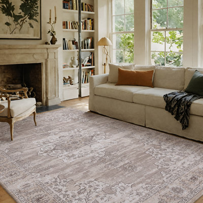  Machine Washable Oriental Rug