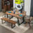 Nordic style solid wood dining table-110429644