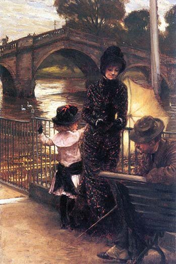 Buyenlarge Richmond On The Thames by James Tissot Print Wayfair