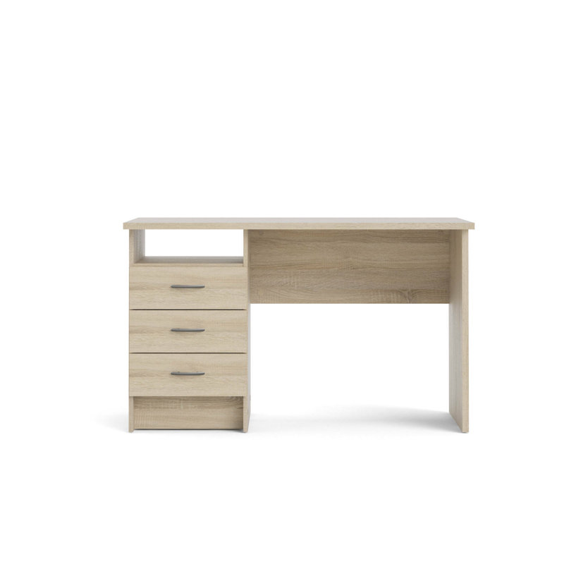 Gouge Computer Desk, Oak