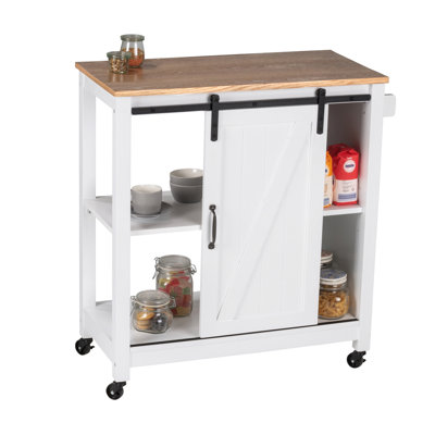 80 cm W Kitchen Cart with
