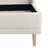 Upholstered Platform Bed Boucle Fabric and Wingback Headboard-2017819919
