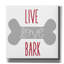 «Live Love Bark 2» par Erin Clark, art mural sur toile-367480290