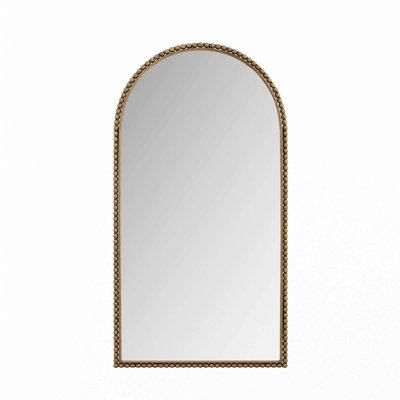 Iron Arch Retro Full Length Mirror With Supporting Feet
