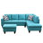 Manol 3 - Piece L- Shaped Upholstered Living Room Sectional Sofa-1234253328-1234253341