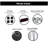 10'X20' EZ Pop Up Canopy Outdoor Portable Party Folding Tent With 6 Removable Sidewalls + Carry Bag + 4Pcs Weight Bag-123203412