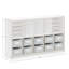 EdQ Essentials Shelves & 10 Bin Storage Unit-71236762