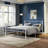 Queen Bed Frame Metal Platform Bed Frame with Headboard & Footboard,  Mattress Foundation ,No Box Spring Needed-558640282-657661342
