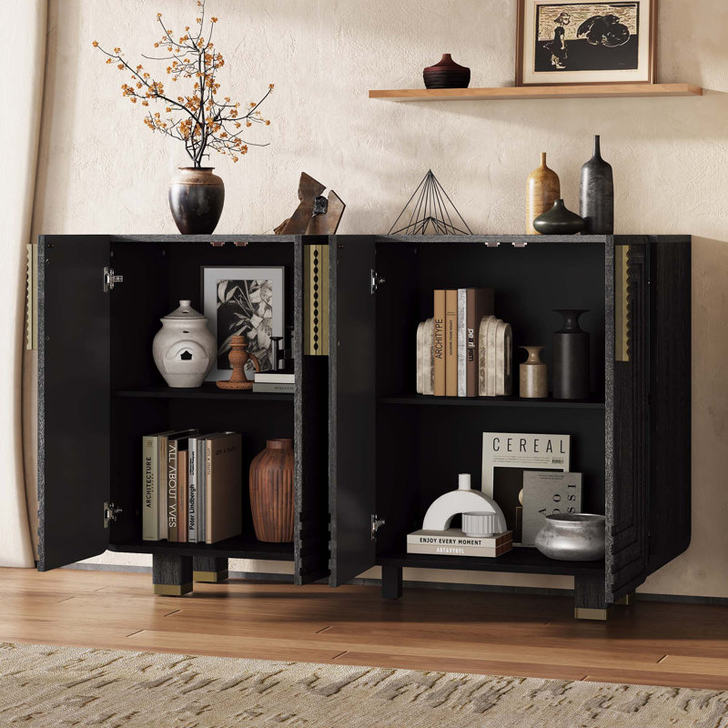 Buffet 54 "rétro avec tablettes réglables