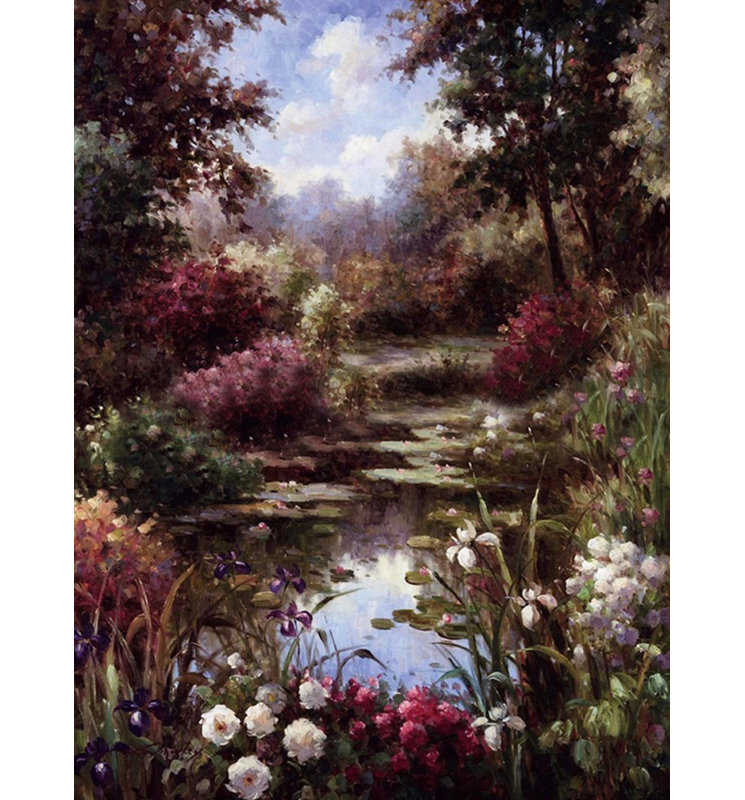 Waters Edge, 24" H x 18" W