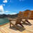 Allurine Foldable Outdoor Adirondack Chair-2088035557