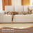 Modern Sofa for Living Room, 3 Seater Couch with Deep Seats, Upholstered Couches with Thickened Cushions-Beige-911440300-911440303