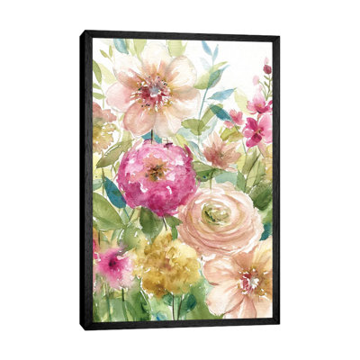 Jardin De Fleurs by Carol Robinson - Print on Canvas