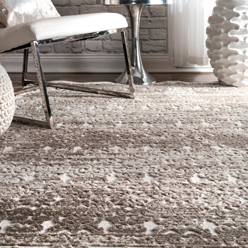 Tapis brun Scituate, Rectangle 4 pi x 6 pi