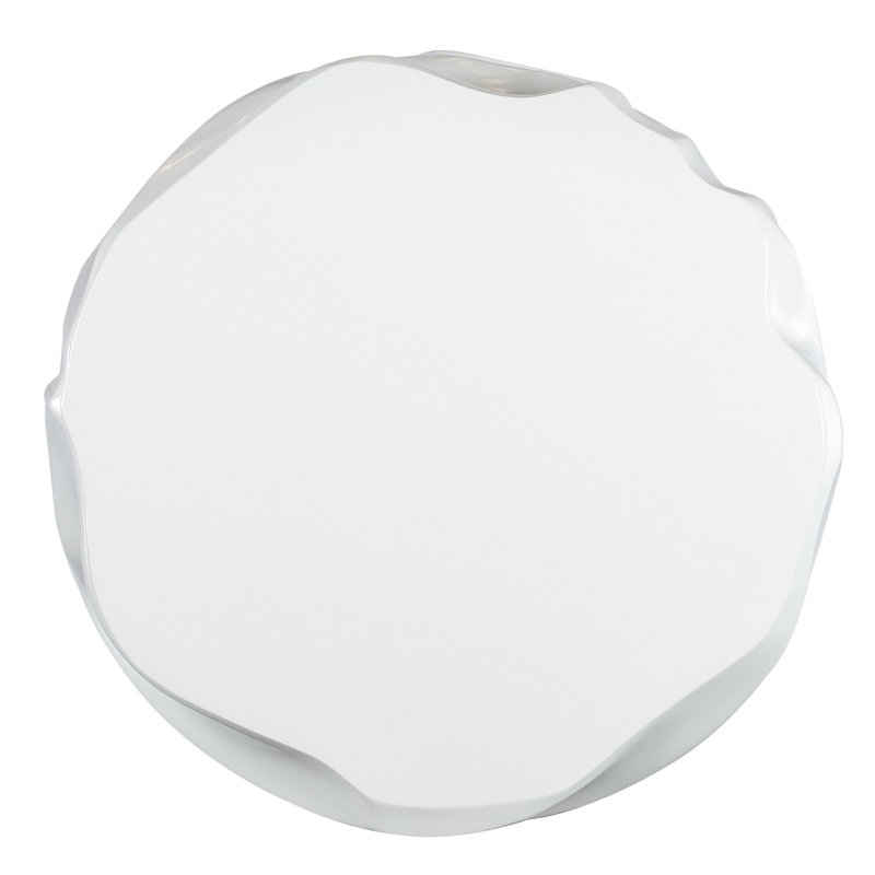 Melange Alabaster End Table