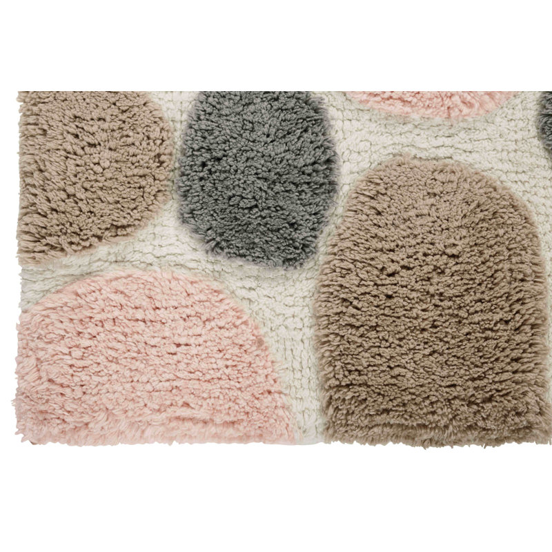 Ensemble de tapis de bain Creline, Nuage rose, L 20 po x L 32 po, l 20 po x L 32 po