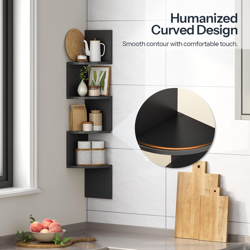 Corner Shelf, Black