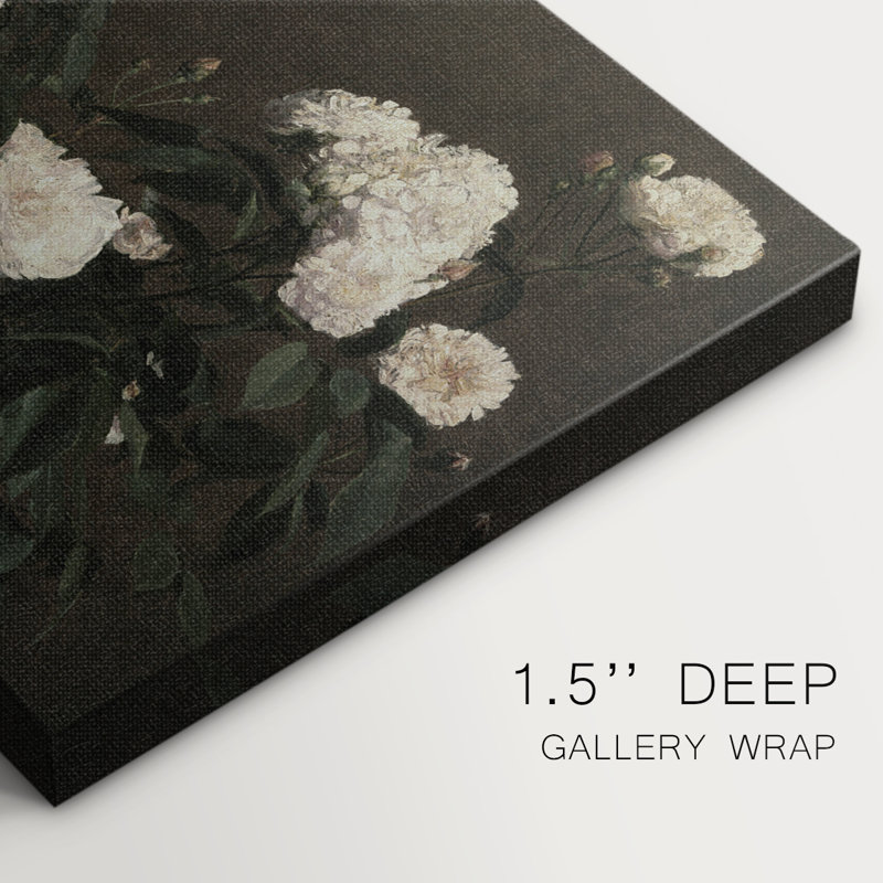 Vintage Floral II - Cavas enveloppés de galerie, 18 x 27