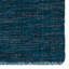 Tapis tissé à la main bleu, bleu sarcelle, noir et blanc Dario Authentic-1097832729