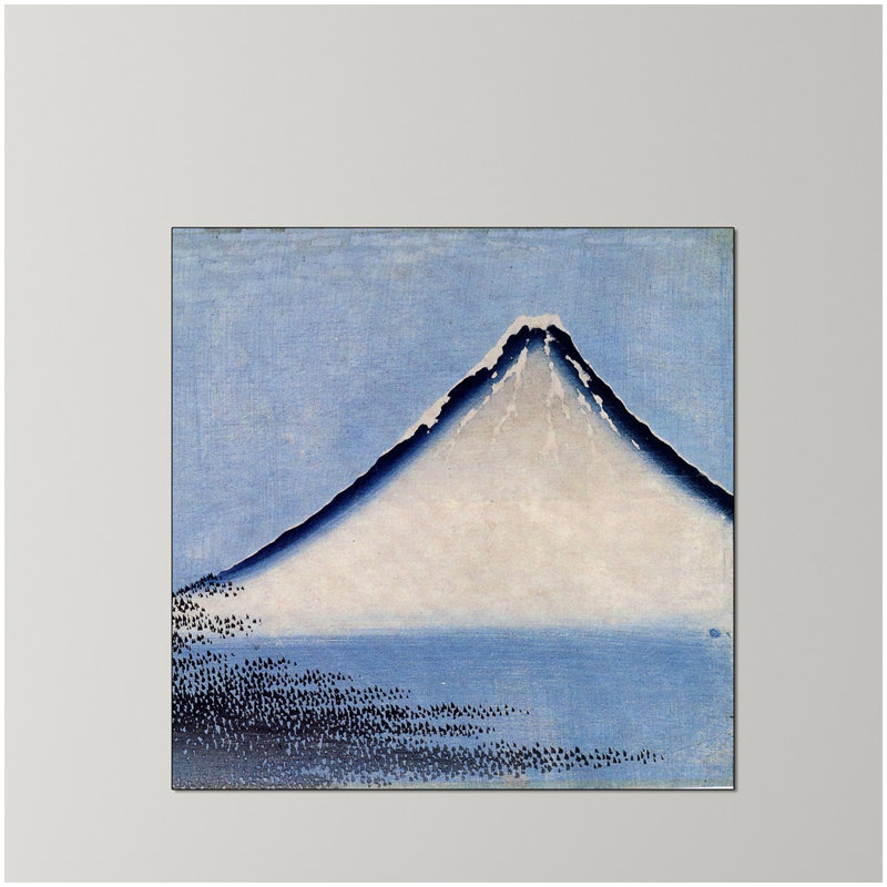 Hokusai - Wrapped Canvas Painting, 100cm H x 100cm W x 1.8cm D