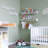 UTAH Wood Wall Shelf, 32", White, 2Pcs