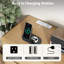 Commode 7 tiroirs pour la chambre à coucher, commode cannelée avec station de charge intégrée, commode large en chêne naturel, organisateur de rangement à bord arrondi pour le salon de la chambre à coucher-1230095347