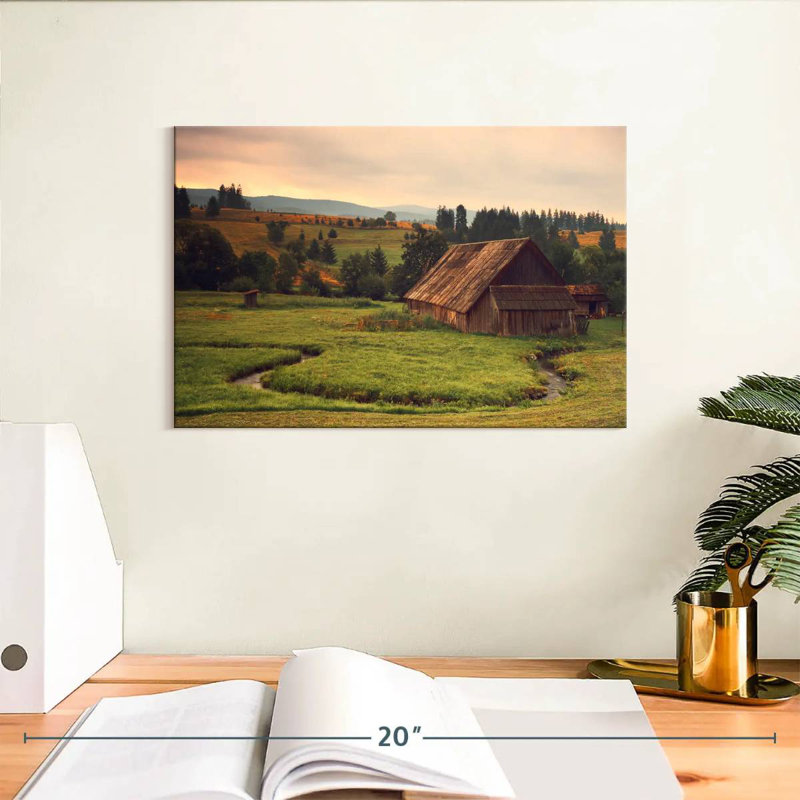 Ferme de campagne finlandaise Lilie, H 8 po x l 12 po