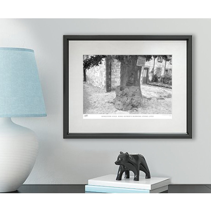 Kingston Lisle, King Alfred's by Francis Frith - Single Picture Frame Print, 60cm H x 80cm W x 2.3cm D