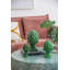 4 x 4 x 7,5 po, accent artichaut en pleine fleur, vert-623282086