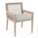 Chaise avec accoudoirs Glinda