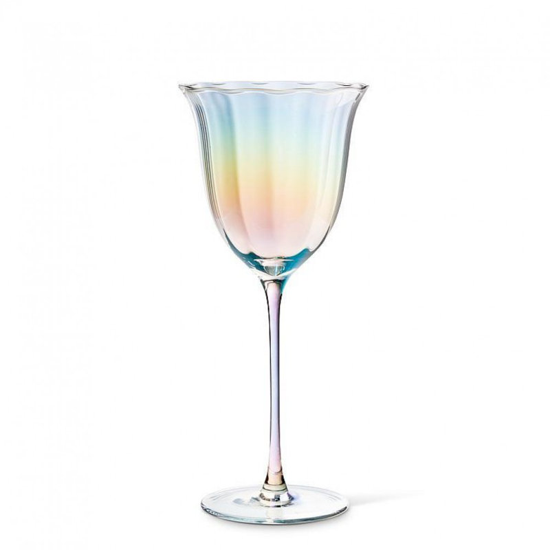 Tulip Shape Stemmed Wine Glass