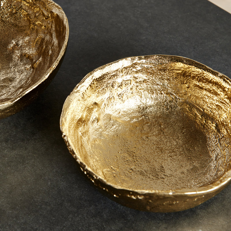 Aluminum Decorative Bowl Set