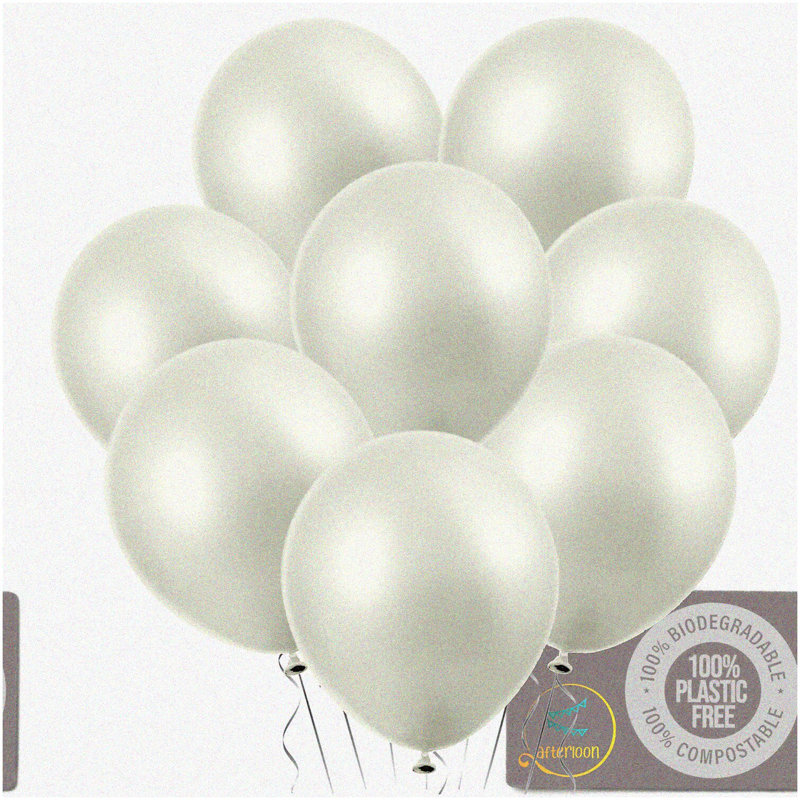 Cream Heart Balloons 10PCS 18inch