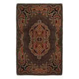 Vintage One-of-a-Kind 4'3X6'7 Hand Knotted Area Rug