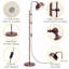 Brysin 166cm Arched Floor Lamp