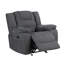 Fauteuil inclinable oscillant Hynes, gris foncé-1190849114