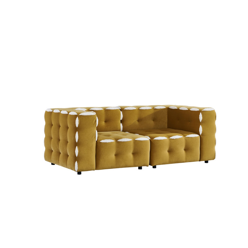 Causeuse Fun, Jaune
