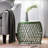 ALAMERA Lightweight Iron Side Table With Lattice Design, Perfect For Adding Color And Style To Any Room-1950071689