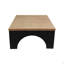 Table basse carrée - Style campagne moderne