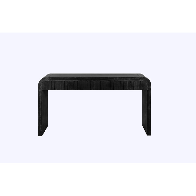 Farmhouse Console Table with Two Hidden Handle Drawers