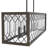 Chevron 6 Light Linear Rectangle Chandelier-74777688
