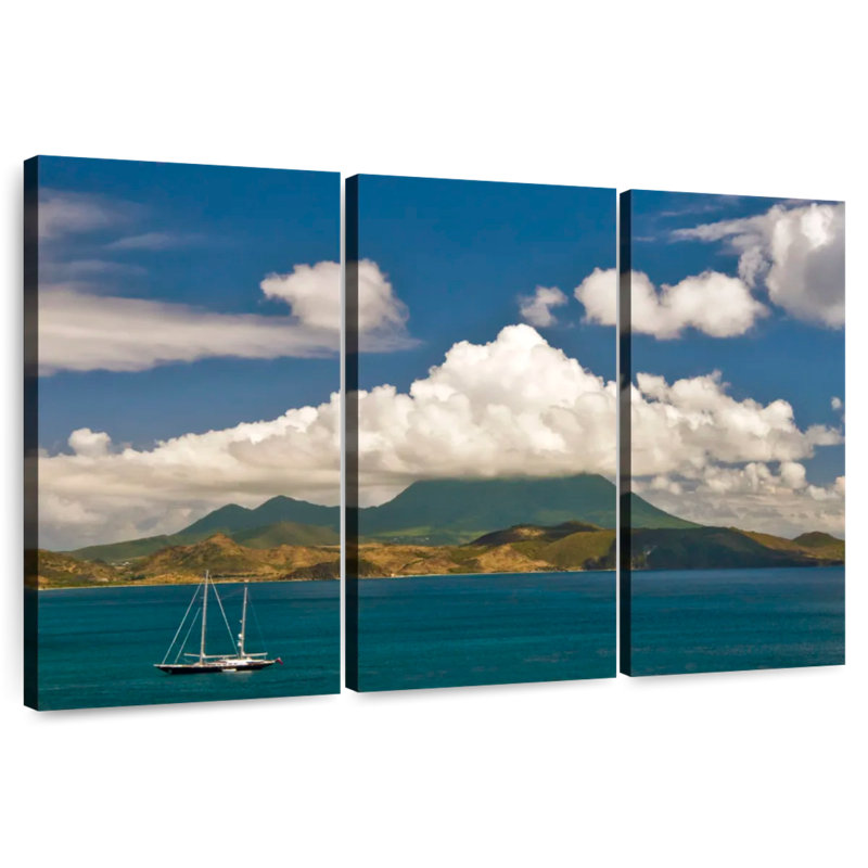 Rorry Nevis From Saint Kitts, 24" H x 38" W