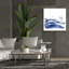 "Coastal Splash" 1 pi par Mercedes Lopez, art mural sur toile 18 "x 18"-1229758897