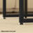 Nesting Coffee Table Set of 3, End Tables for Living Room, Brown