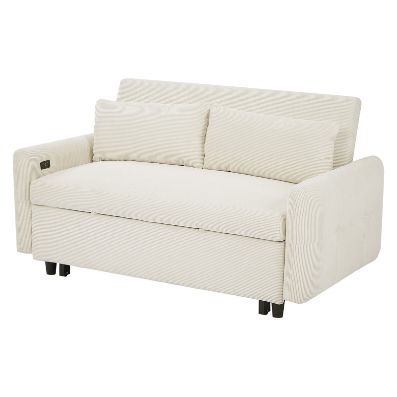 Canapé-lit convertible 2 places, Beige