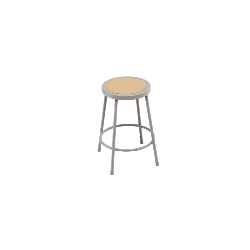 Tabouret de laboratoire scientifique - H 18 po, H 18 po x l 21 po x P 14 po