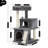 34-Inch Multilevel Plush Double Condos Cat Tree