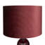 Lampe de table en velours Glam