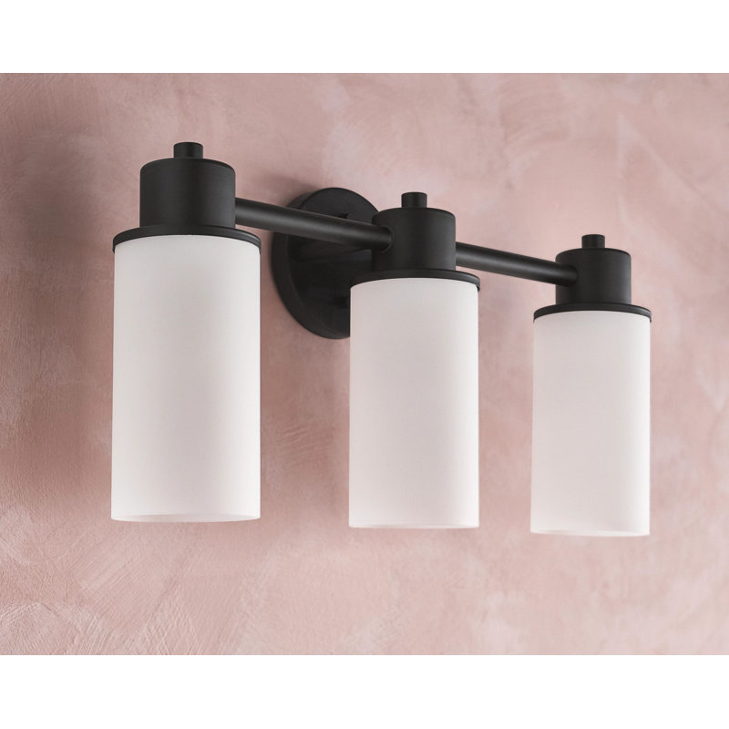 Iso 3-Light Vanity Light, Matte Black